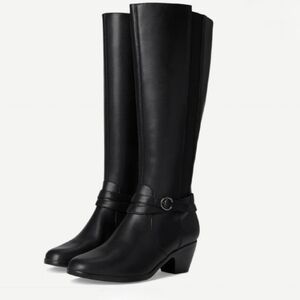 Women's Clarks Emily 2 'Dream' Tall Leather Boots Size 9M